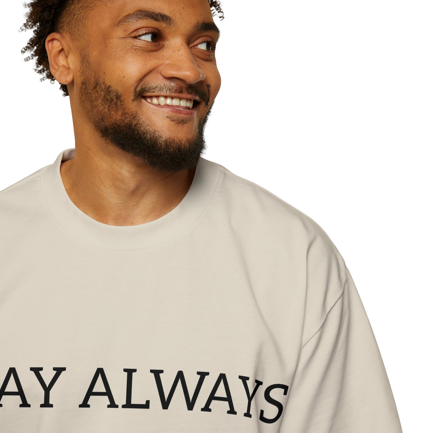 Pray Always Oversized Tee