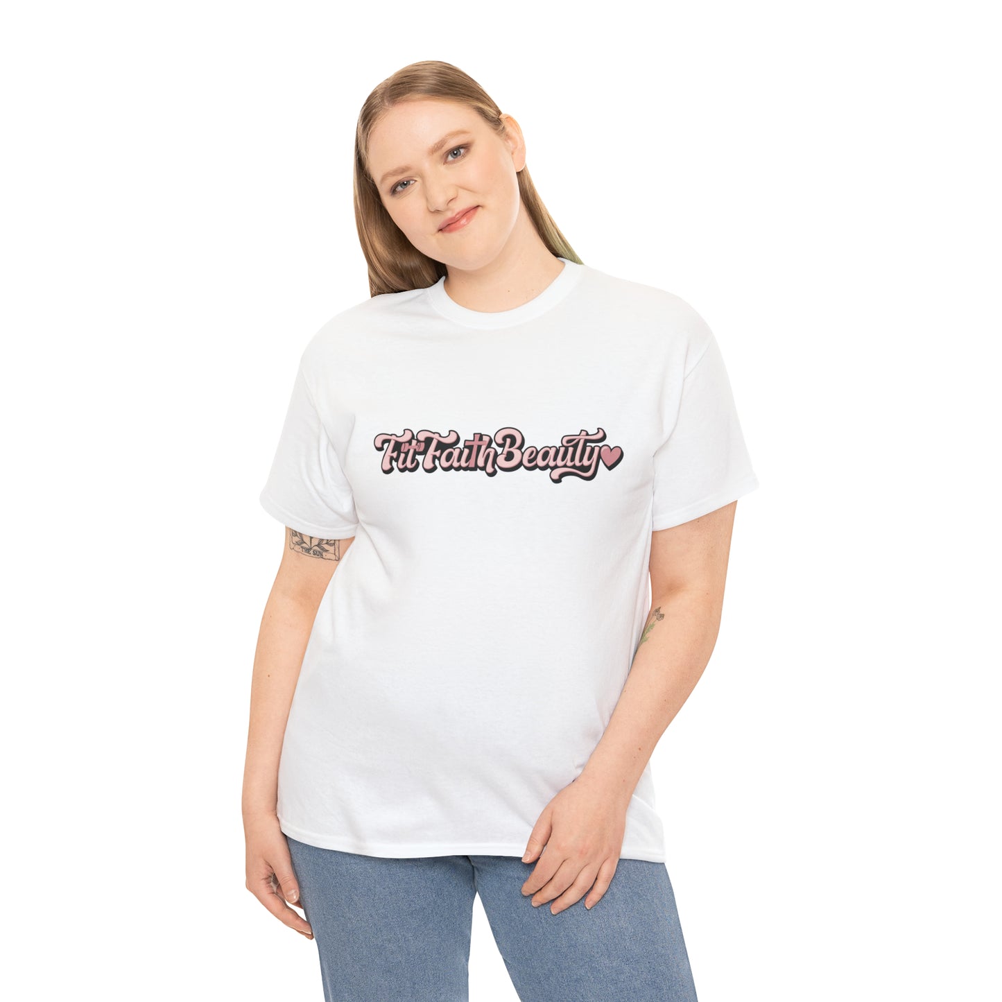 Fit Faith Beauty Heavy Cotton T-Shirt