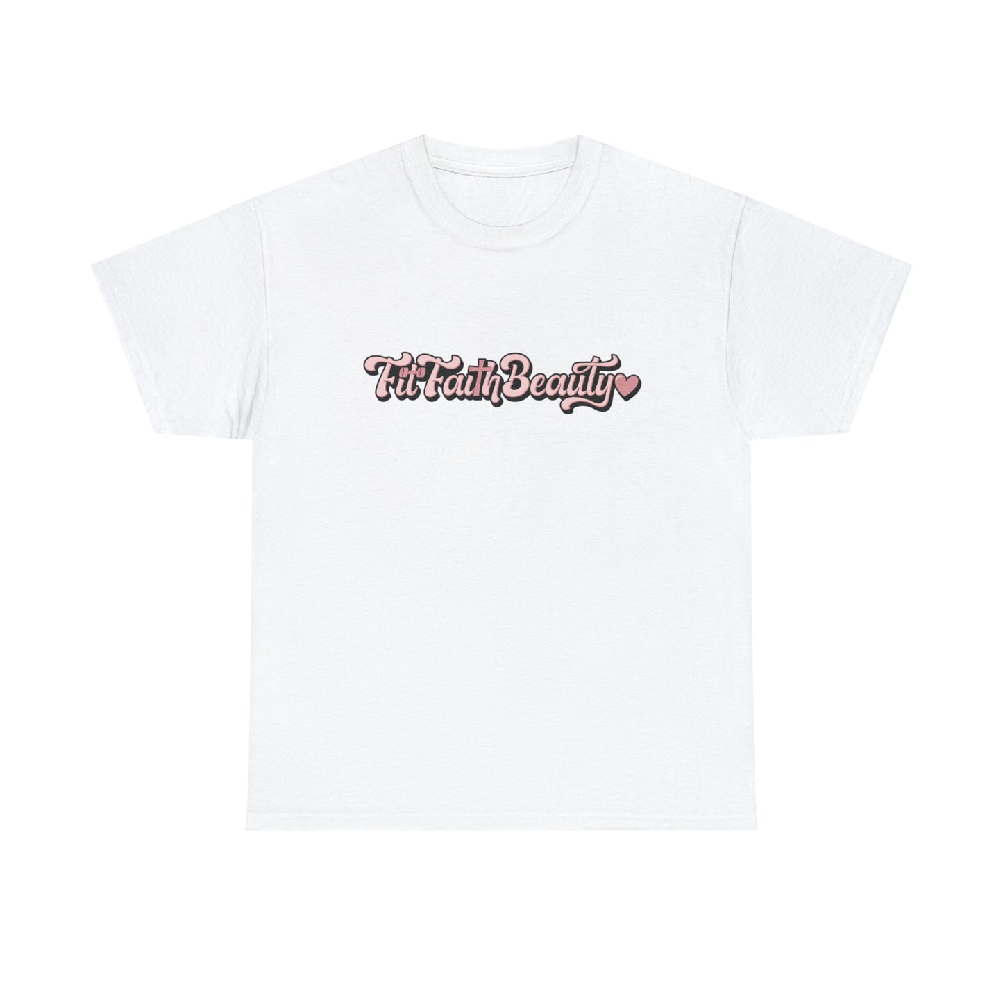 Fit Faith Beauty Heavy Cotton T-Shirt